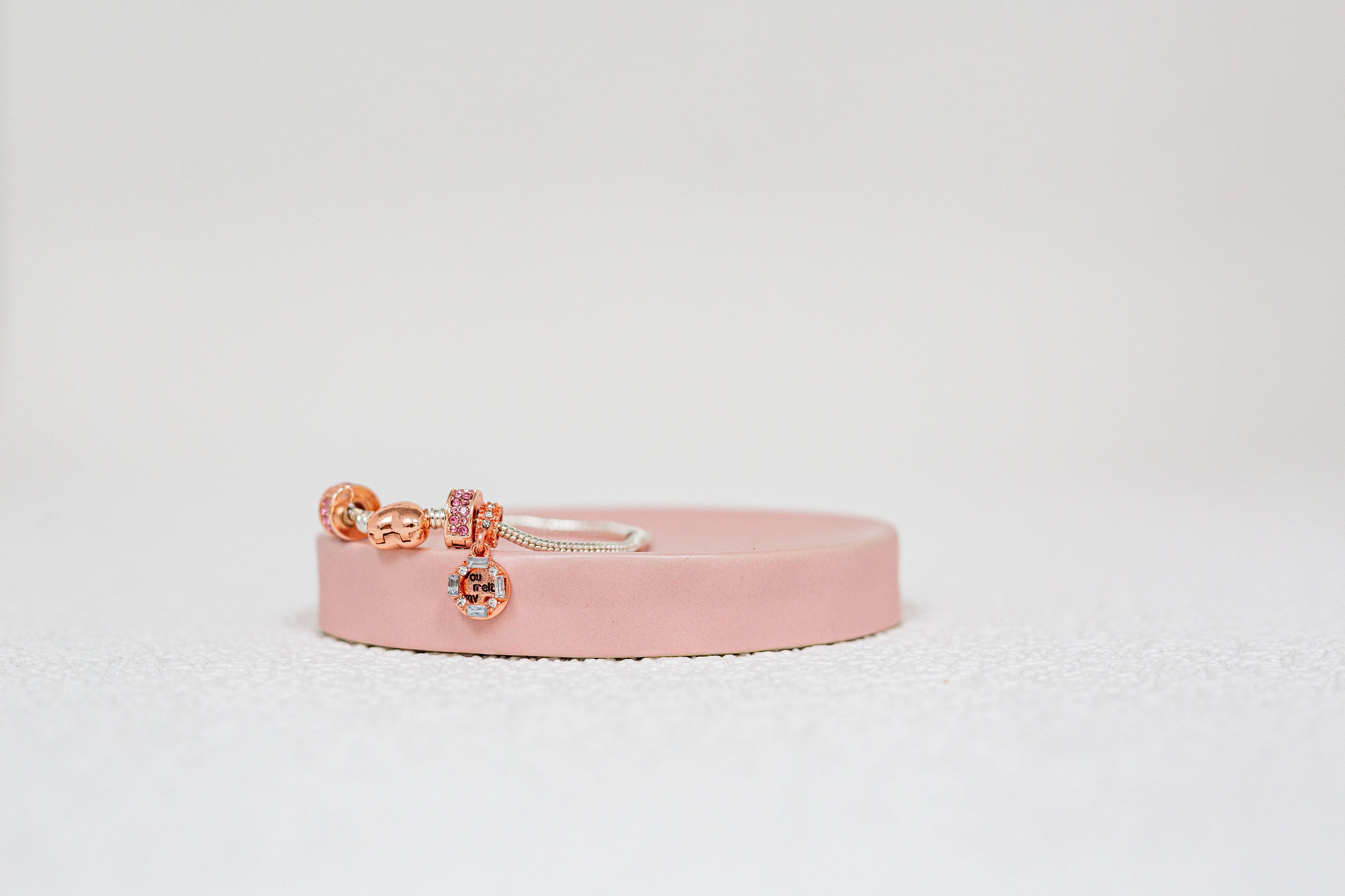 Mini Heart Charm - Rose Gold – me.n.u