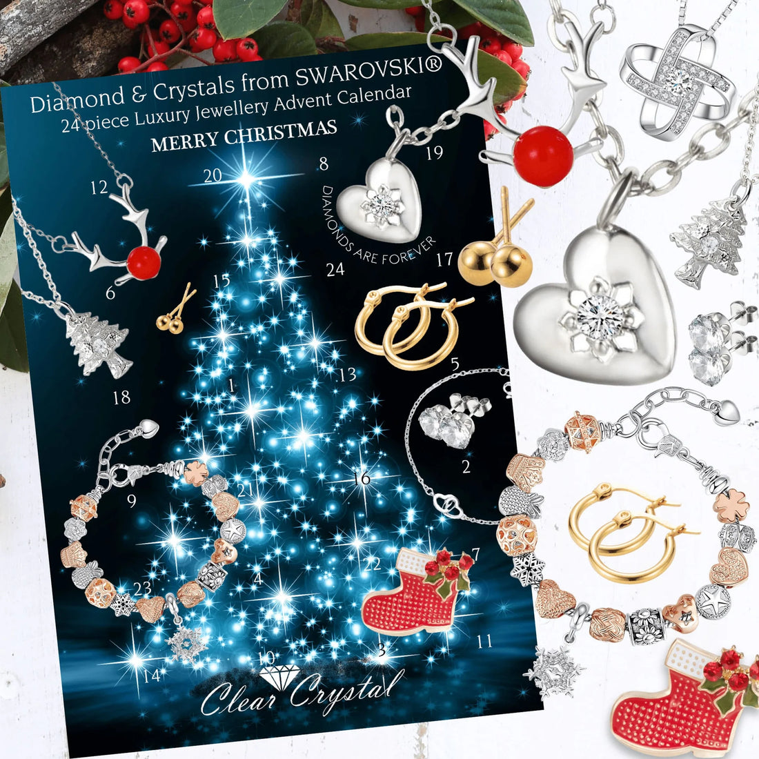 Build your own Bargain Bundle Box with Free Snowflake Pendant