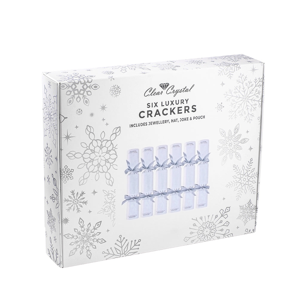 Clear Crystal Luxury Crackers CLEARANCE SALE